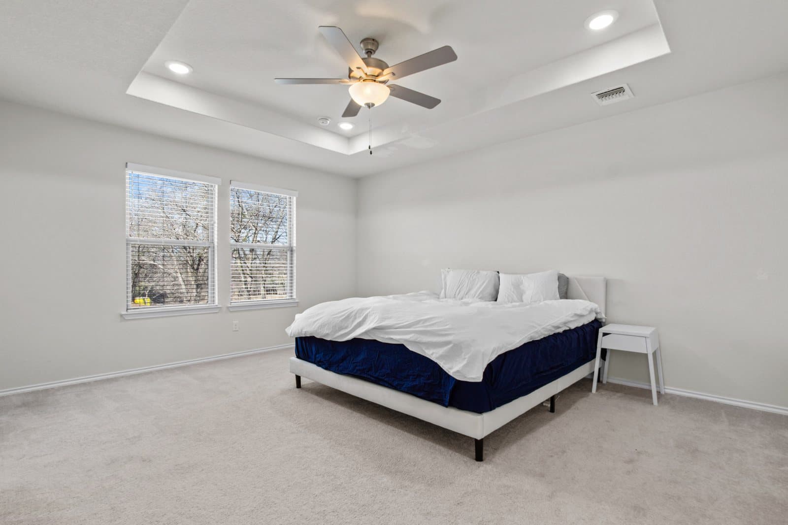 Bedroom with the owner's bed